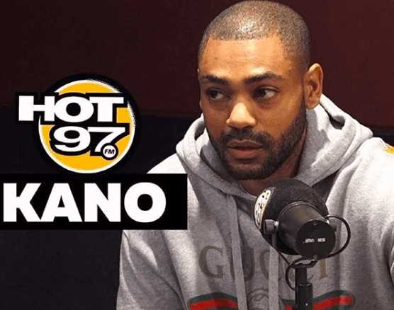 Ebro talks with Kano on HOT 97! Photograph