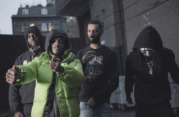 Flyo, LD, RV & Youngs Teflon  drop off visuals for 'Hoodies, Gloves' Photograph