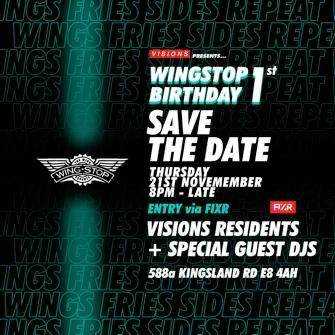 Wingstop UK announces collaboration with Visions Video Bar to celebrate first birthday Photograph