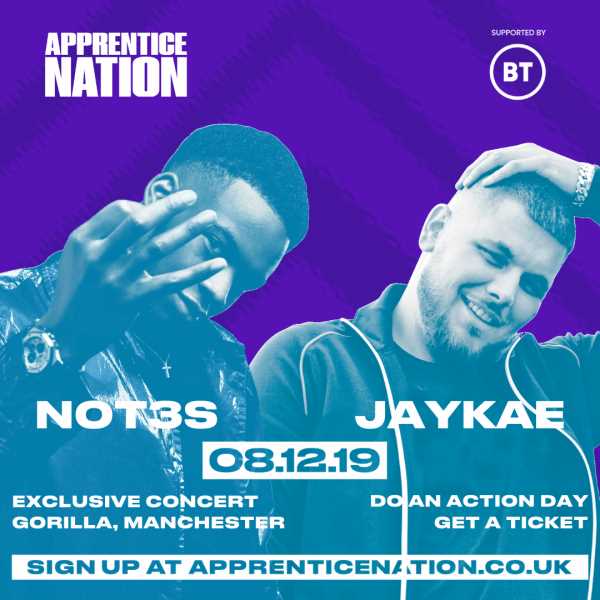 Not3s and Jaykae will be performing at this year's Apprentice Nation concert Photograph