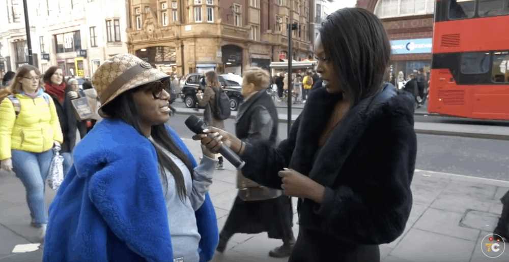 Wardah sempa & Nobere go to Oxford Circus and asks the public about 'Cheating'  Photograph