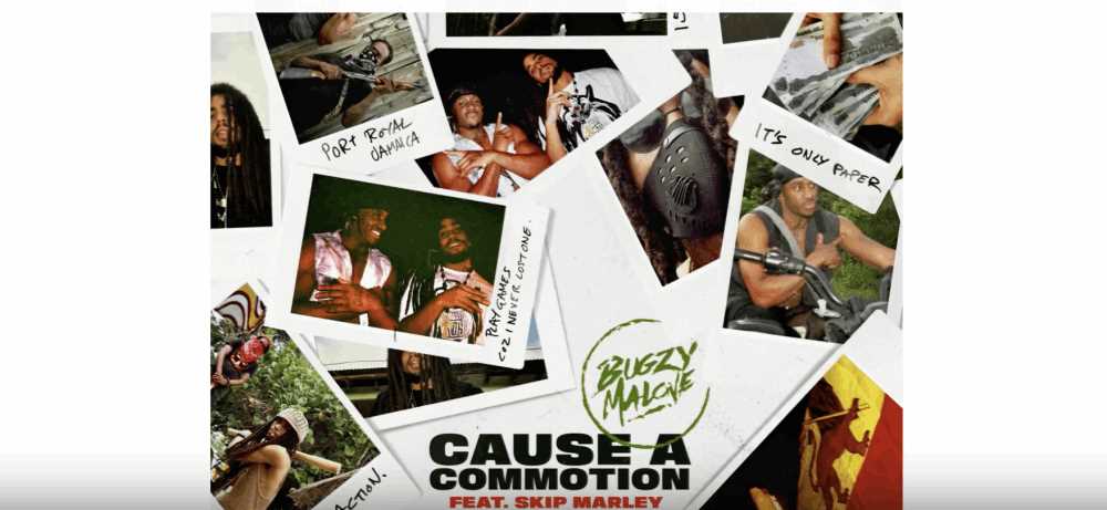 Bugzy Malone unleashes brand new track 'Cause A Commotion' ft. Skip Marley Photograph