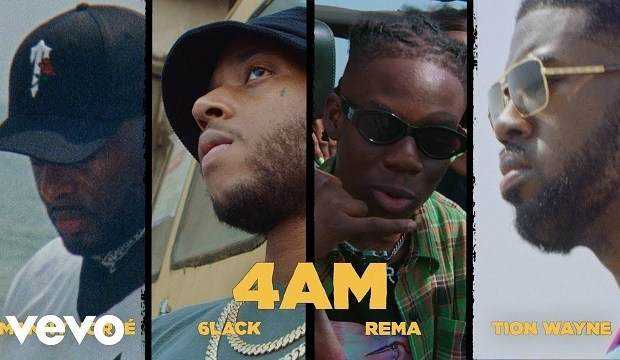 Manny Notre, 6Lack, Rema and Tion Wayne have created a summer '4am' Photograph