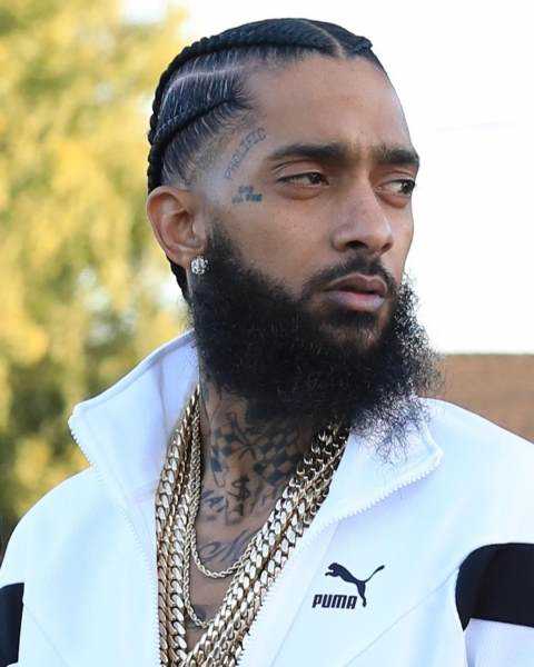 One year since the death of Nipsey Hussle Photograph