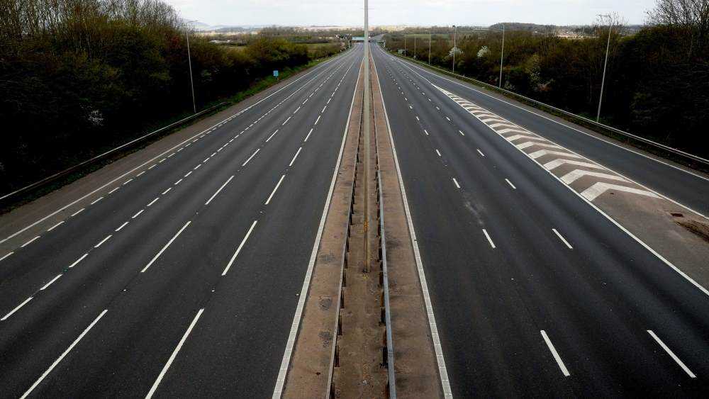 A motorist blames Coronavirus for speeding on the M25  Photograph