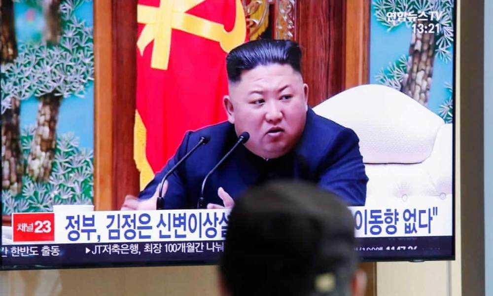 Kim Jong-un is reportedly 'alive and well' Photograph