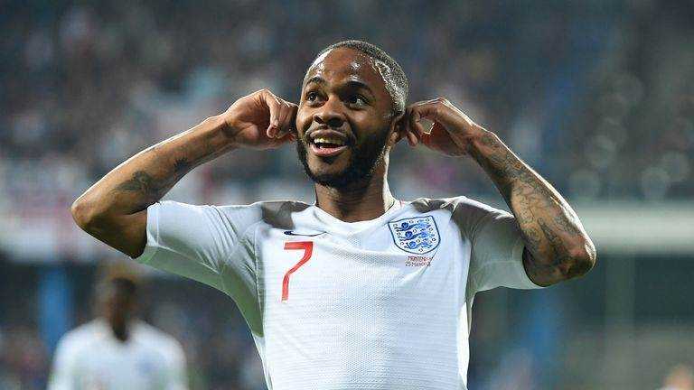 Puma allegedly closing in on a record-breaking £100m deal to sign Raheem Sterling Photograph