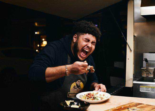 . @ItsBigZuu will be preparing made-to-order dishes for UK comedians in new show Photograph
