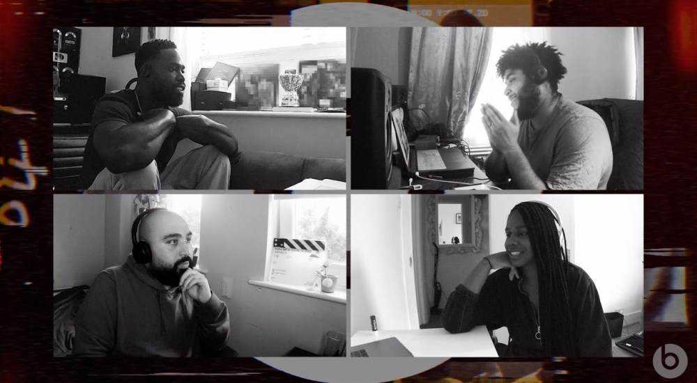 Big Zuu speaks with Ghetts, Zeze Millz and Asim Chaudh for the first episode of 'Agenda with Beats' Photograph