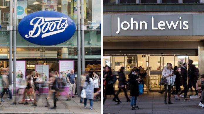 John Lewis and Boots are set to cut 5,300 jobs and close stores Photograph