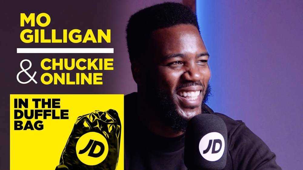 Mo Gilligan links up with Chuckie for new ‘JD In The Duffle Bag’ Photograph