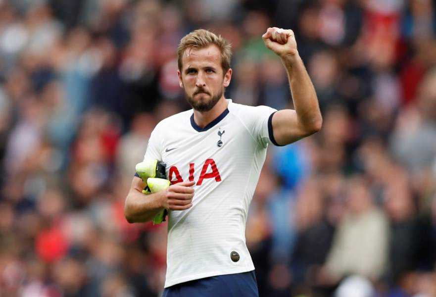 Harry Kane passes 200 goals at club level Photograph