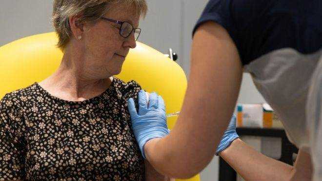 Oxford Vaccine for Coronavirus Triggers Immune Response Photograph