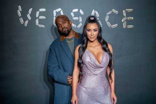 Kanye insists he’s been trying to divorce Kim for two years Photograph