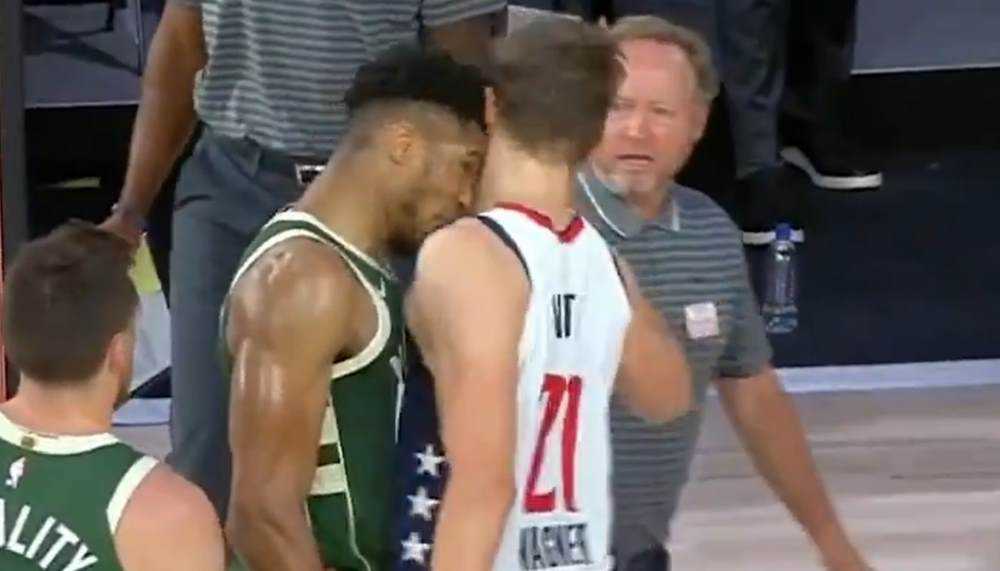 NBA’s MVP Giannis Antetokounmpo suspended for head-butting  Photograph