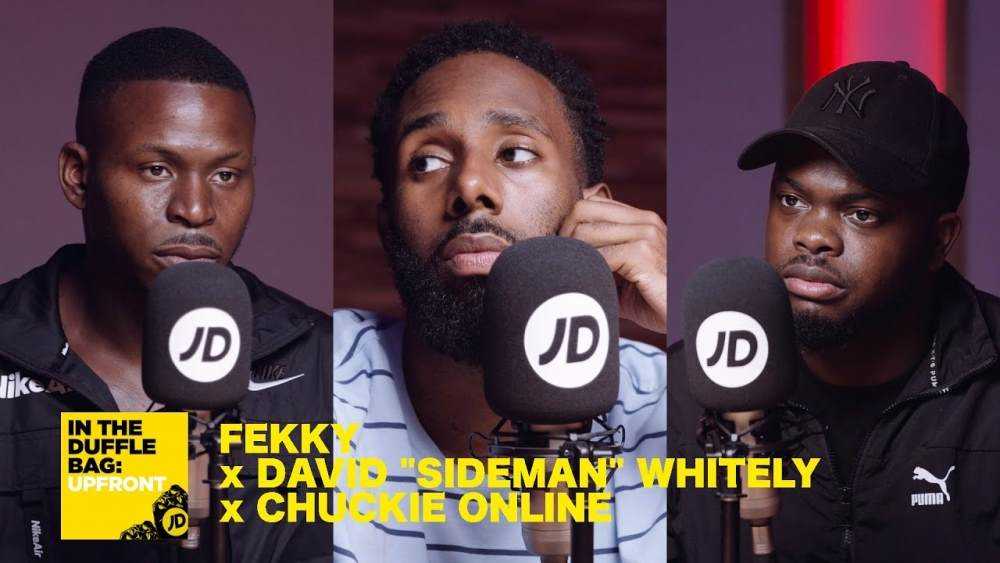  Fekky and Sideman links up with Chuckie for the latest 'JD in the Duffle Bag : Upfront' episode Photograph