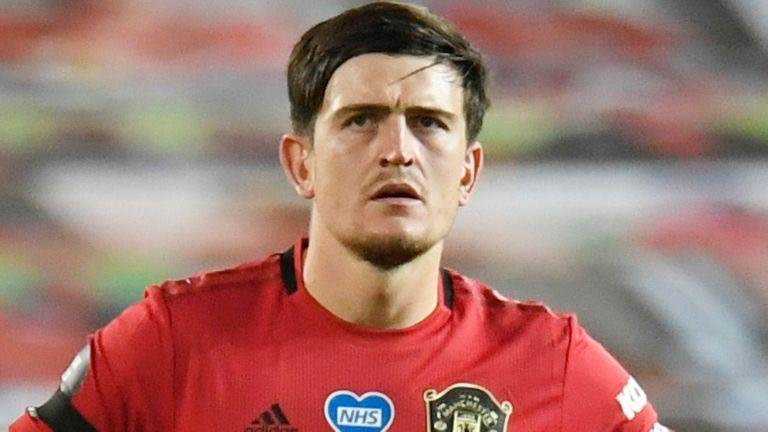 Harry Maguire found guilty of aggravated assault, resisting arrest and bribery. Photograph