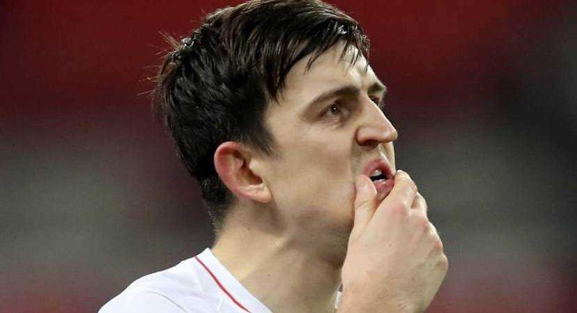 Harry Maguire given suspended prison sentence of 21 months and 10 days Photograph