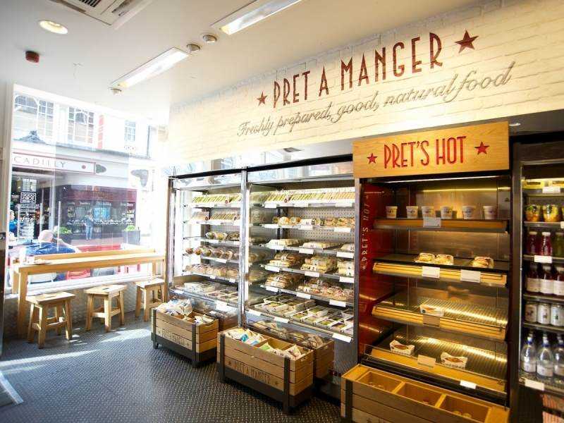 Pret A Manger is cutting 2,800 jobs due to the economic downturn caused by coronavirus Photograph