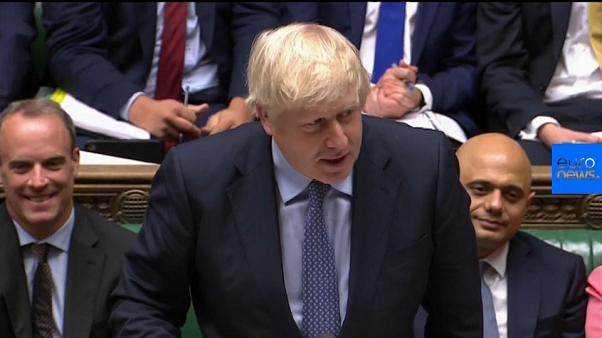 Boris Johnson says the UK is at a risky turning point and must act Photograph