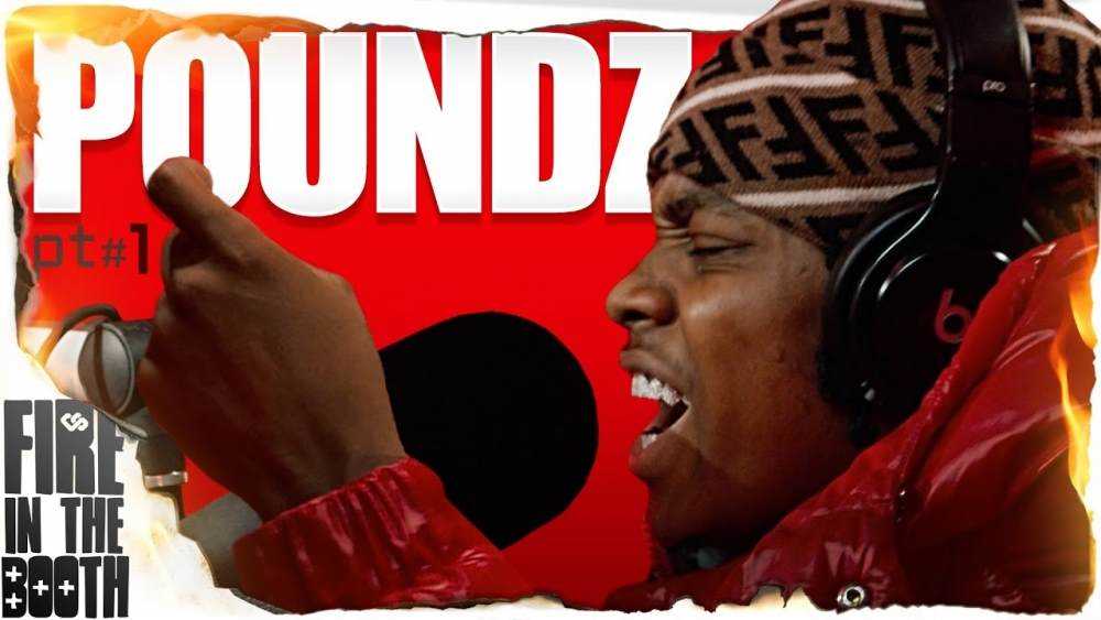 Poundz drops cold freestyle on ‘Fire in the Booth’ Photograph