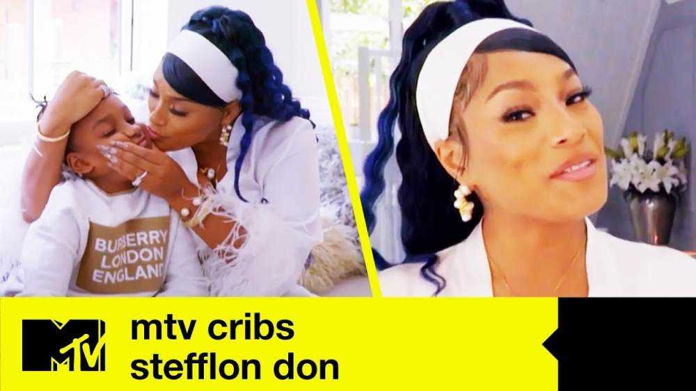 Stefflon Don shows off her crib for MTV Photograph