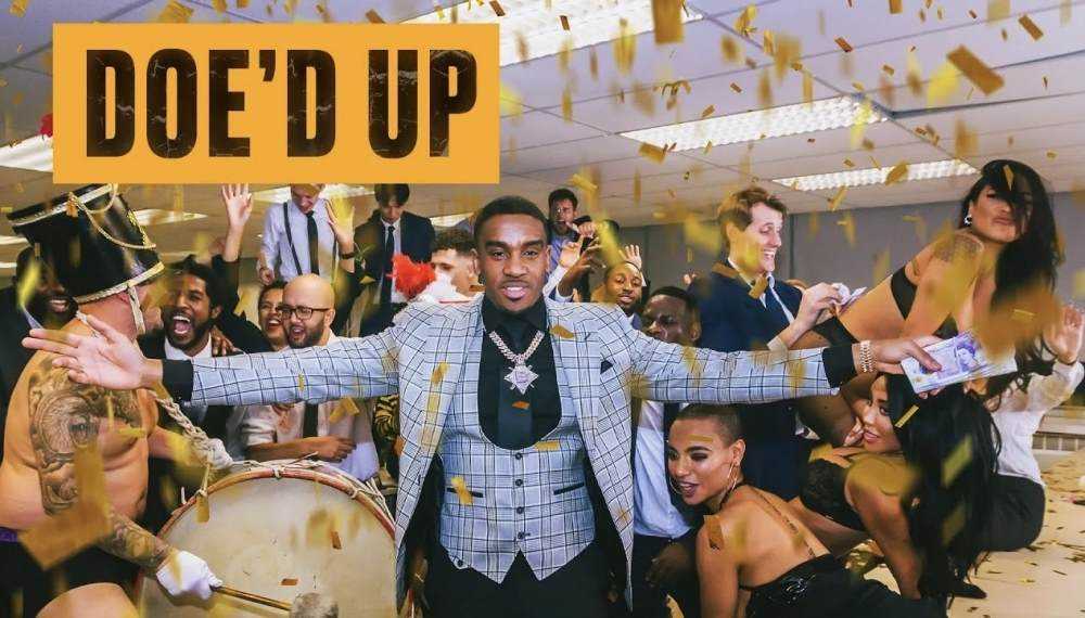 Bugzy Malone pays homage to 'Wolf Of Wall Street' on new single 'Doe'd Up' Photograph