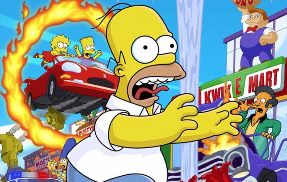 The Streets Will Always Remember... The Simpsons: Hit & Run Photograph
