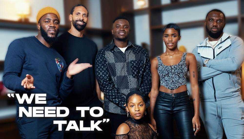 Michael Dapaah presents new series 'We Need To Talk' featuring Headie One, Rio Ferdinand, Mo Gilligan, Eva Apio and Julie Adenuga  Photograph