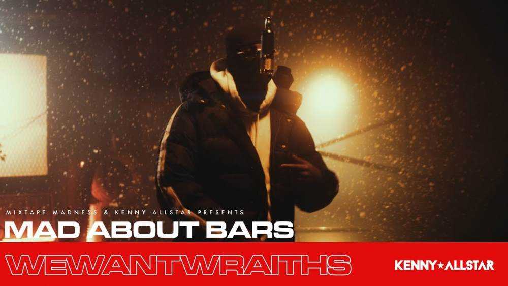 wewantwraiths makes his debut 'Mad About Bars' appearance with Kenny Allstar Photograph