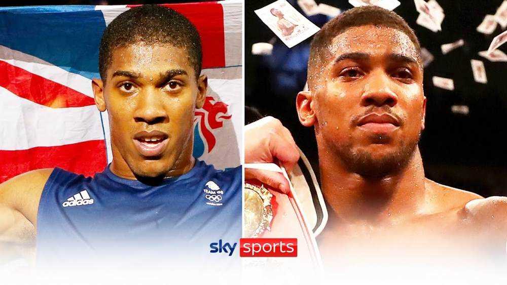 Sky Sports Deliver Brand New Anthony Joshua Documentary Titled 'From Childhood To Champion' Photograph