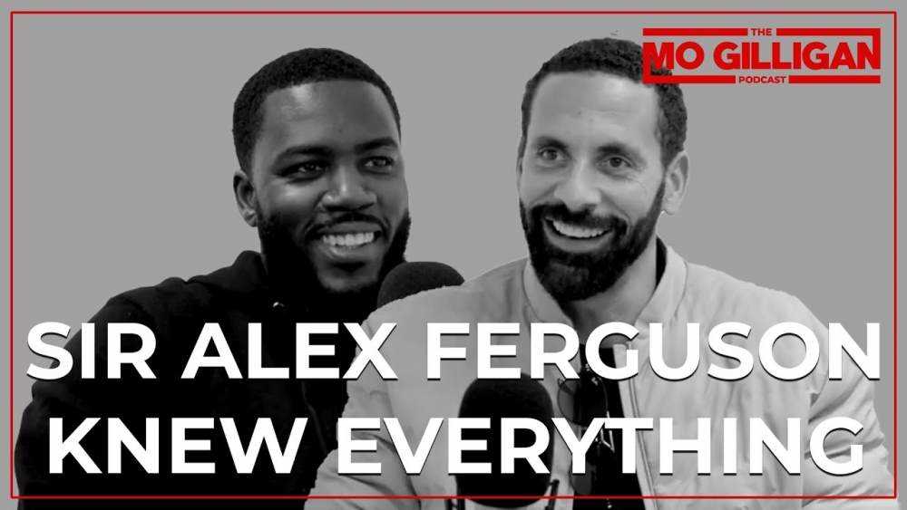 Rio Ferdinand Joins Mo Gilligan On The Latest Episode Of 'The Mo Gilligan Podcast' Photograph