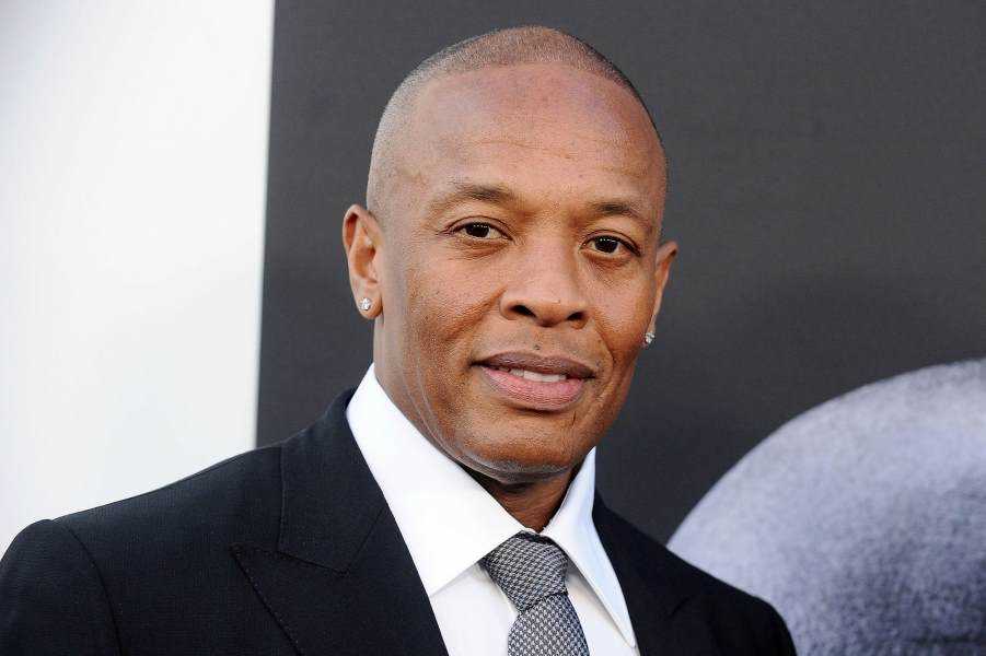 Dr Dre is recovering after a shock brain aneurysm earlier this week Photograph