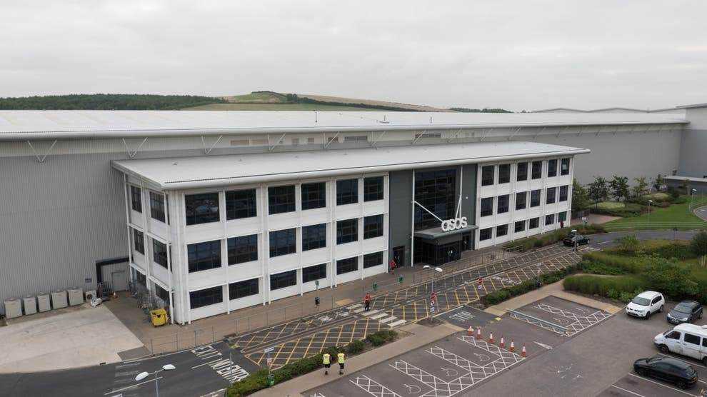London-based Retail giants ASOS are set to build a brand new 90-million-pound warehouse Photograph
