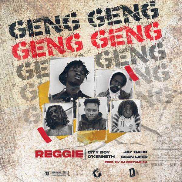 Reggie unleashes 'GENG GENG' ft City Boy, JayBahd, Okenneth & Sean Lifer Photograph