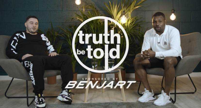 Tricky talks with K Koke on episode 1 of the brand new show 'Truth Be Told' Photograph