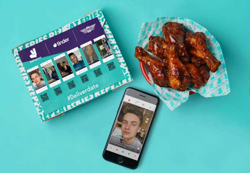Wingstop team up with Tinder & Deliveroo to create a Valentine's Day matchmaking service Photograph