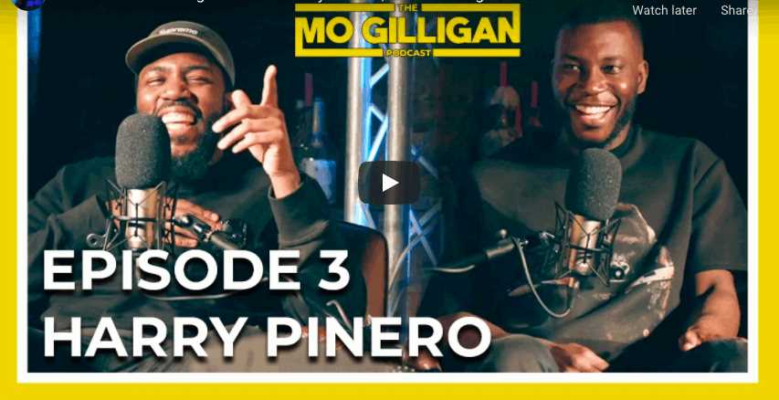 Harry Pinero joins Mo on the latest episode of 'The Mo Gilligan Podcast' Photograph