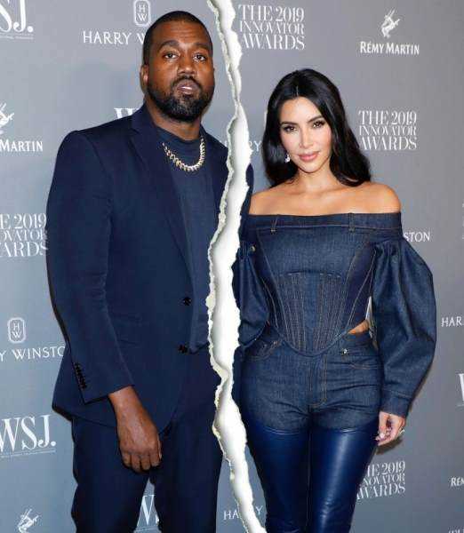 Kim Kardashian files for divorce from Kanye West after 7 years  Photograph