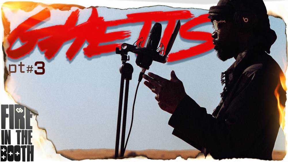 Ghetts joins forces with Charlie Sloth to drop a Fire In The Booth freestyle Photograph