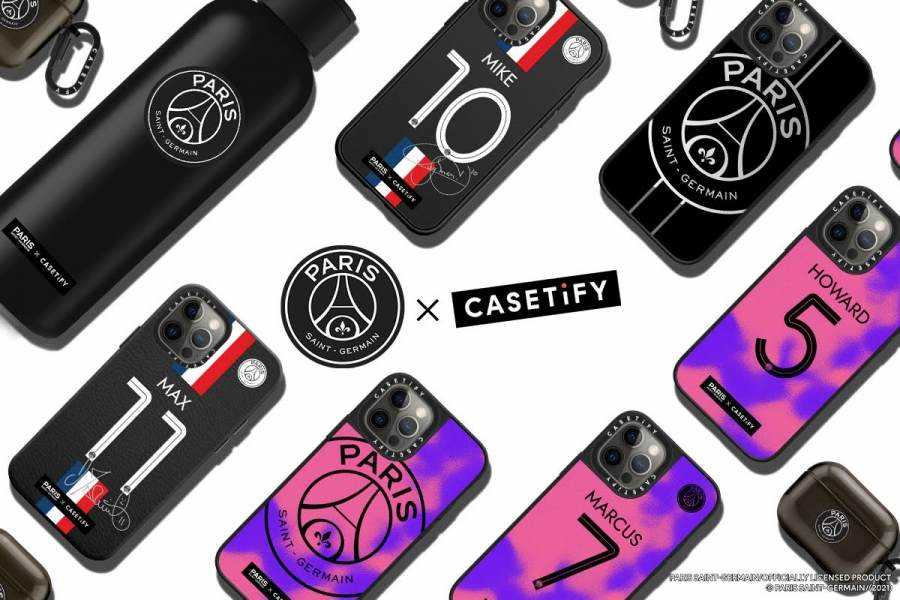 CASETiFY Teams Up with Paris Saint-Germain for a Global Collaboration Photograph