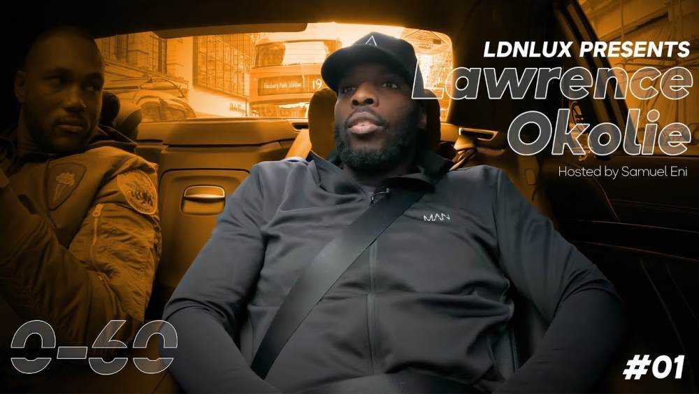 Samuel Eni is joined by Lawrence Okolie in the first episode of LDNLUX brand new show '0-60' Photograph