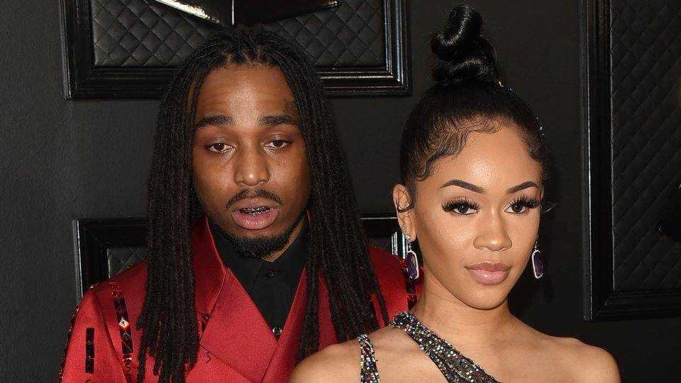 Video of Saweetie and Quavo in an altercation before split leaked...  Photograph