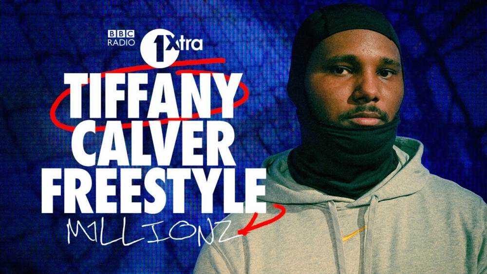 Millionz takes the mic in the return of Tiffany Calver's 1Xtra freestyle series Photograph