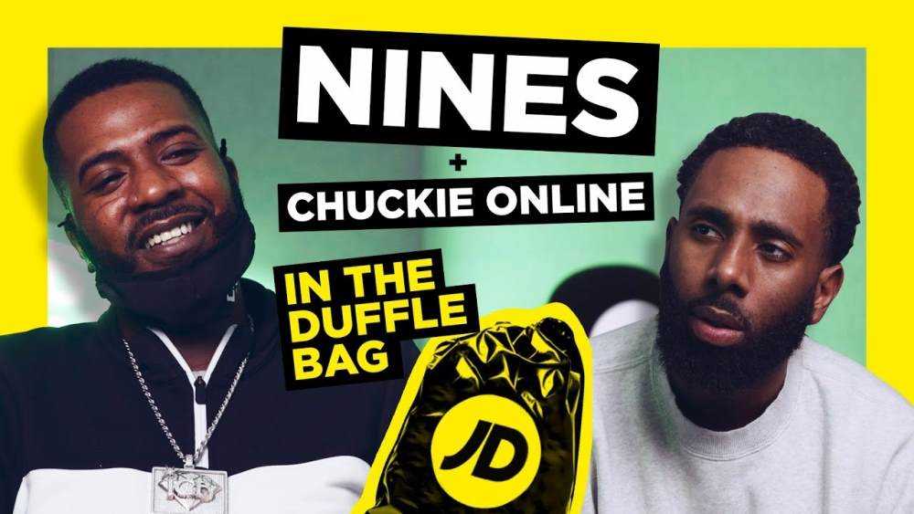 Nines  joins Chuckie Online for a rare interview on the  latest JD In The Duffle Bag Photograph