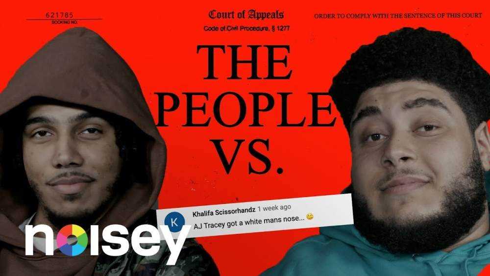 AJ Tracey and Big Zuu take a look at their YouTube comments for Noisey's series 'The People Vs.' Photograph