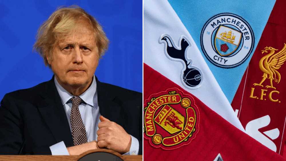 The European Super League: The PM will meet governing bodies over 'ludicrous' plans  Photograph
