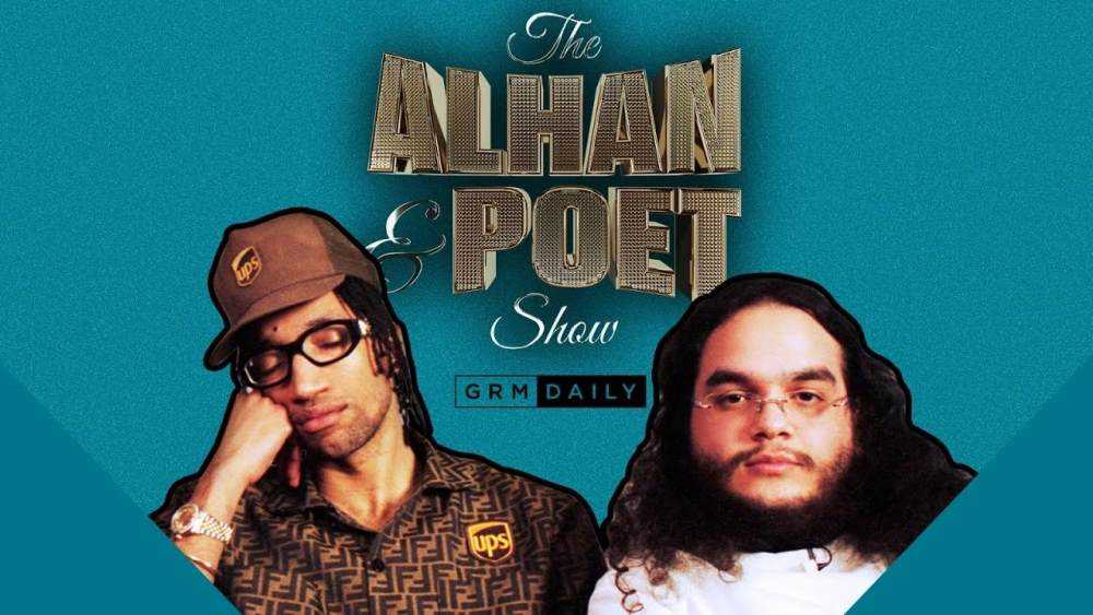 Alhan and Poet are back on our screens with the first episode of 'The Alhan And Poet Show' Photograph