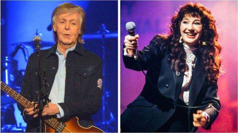 Artists including Paul McCartney and Kate Bush call for a change in streaming laws Photograph