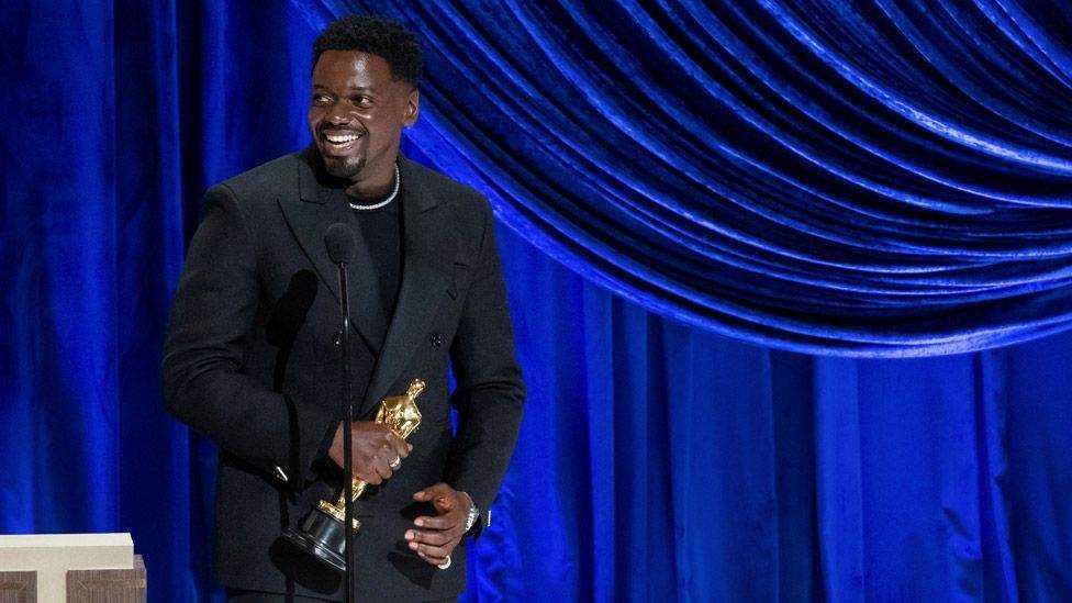 Daniel Kaluuya wins Oscar for best supporting actor for his portrayal of Black Panther leader Fred Hampton in  'Judas and the Black Messiah' Photograph